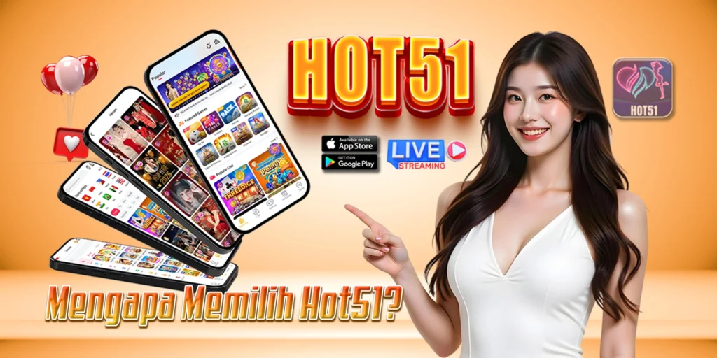 HOT51 apk mod casino and live stream game slot